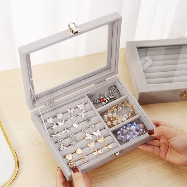 Mistico Velvet Storage Box Organizer