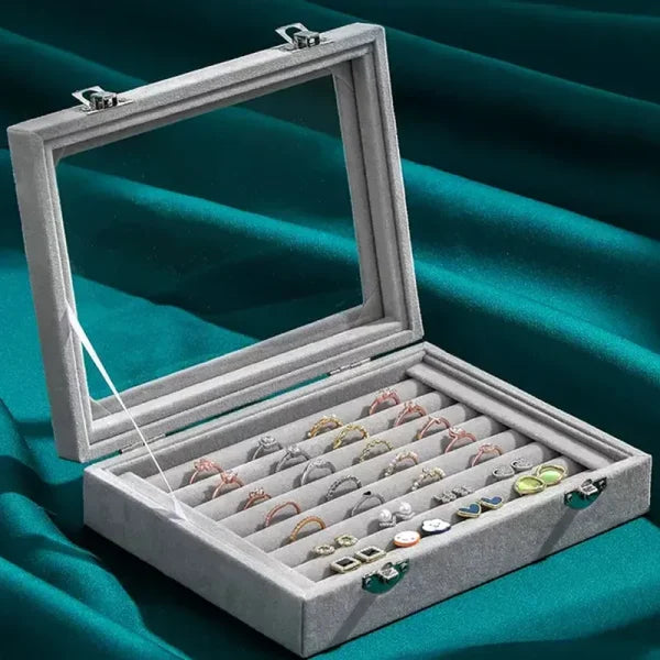 Mistico Velvet Storage Box Organizer
