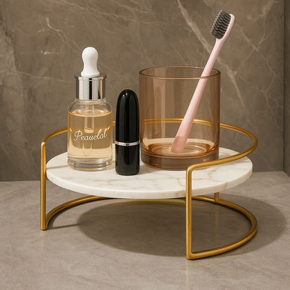 1-Tier Round Vanity Storage Solution