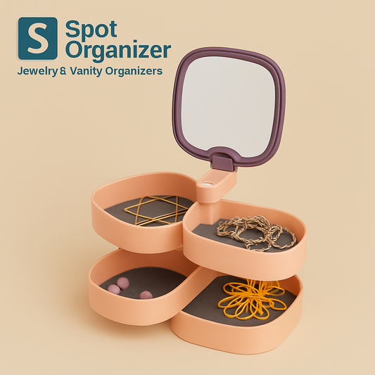 360° 3-Tier Jewellery Organizer